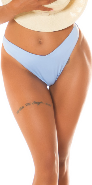 Musthave bikini bottoms brazilian blauw
